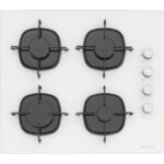 Silverline Beyaz Cam Ankastre Set BO65P4W01-CS5700E6W01-3481 Flam Beyaz (Buhar ve Airfryer Özellikli Fırın) - Görsel 3