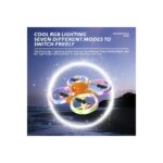 Airstorr Drone GD66 Uzaktan Kumanda Oyuncak Renkli Işık ile Fırçalanmış Motor 2.4g 360 ° Dublör Rc Drone