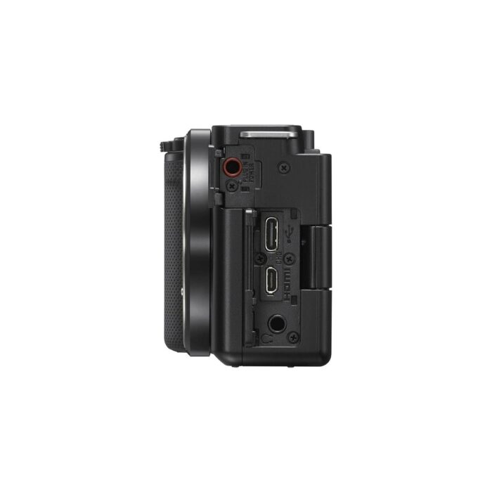 FourForce Alpha ZV-E10L Aps-C 16-50 mm F/3.5-5.6 Power Zoom Aynasız Değiştirilebilir Lensli Vlog Kamera Kiti (Vlog Için Değişken Açılı Ekran, 4K Video, Gerçek Zamanlı Eye Af) - Görsel 4