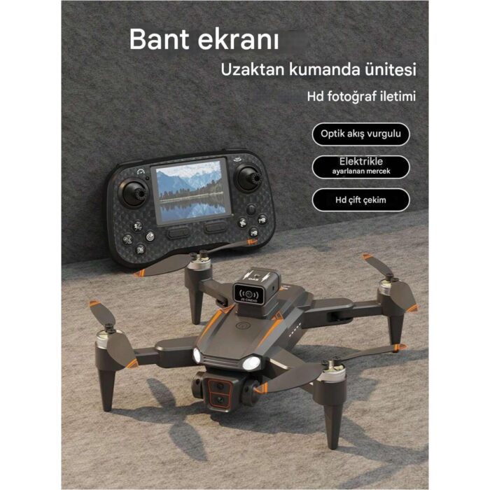 Airstorr Fırçasız Hava Fotoğrafçılığı Quadcopter Optik Akış Engel Kaçınma Uzaktan Kumandalı JS26H Drone - Görsel 4