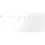 Teka -DVF 97670 TBS WH - Duvar Tipi Davlumbaz -740 m³/h - Beyaz Cam - 90 cm - 112930020 - Görsel 3