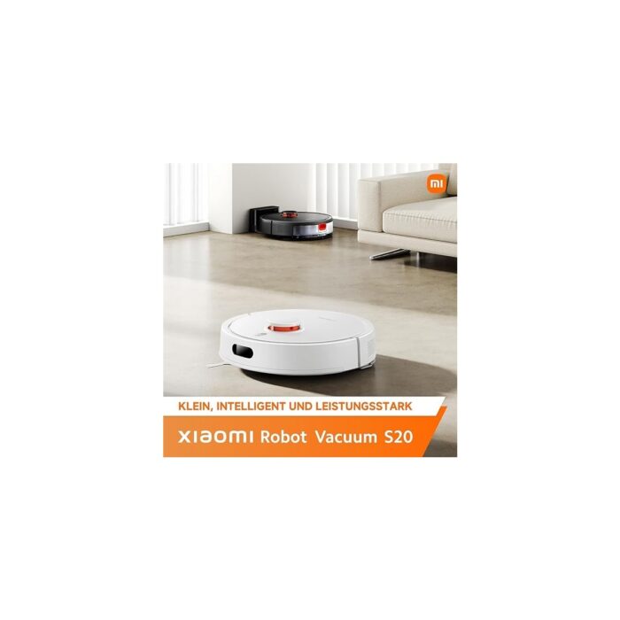 Robot Vacuum S20, 5000PA Emiş Gücü, Akıllı Robot Süpürge, Siyah - Görsel 3
