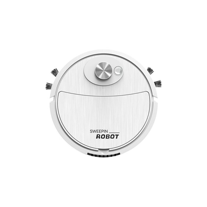 110001256761430.jpg Temizleyici Süpürme Mopping Akıllı Temizleme Robotu USB Şarjlı Tembel Ev Aletleri Çok Fonksiyonlu Süpürge Fırçasız Sessiz Temizleme Islak Mop Güncelleme Uzun Süreli Temizleme 360° Universal Tekerlek - Görsel 1