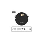 Temizleyici Süpürme Mopping Akıllı Temizleme Robotu USB Şarjlı Tembel Ev Aletleri Çok Fonksiyonlu Süpürge Fırçasız Sessiz Temizleme Islak Mop Güncelleme Uzun Süreli Temizleme 360° Universal Tekerlek - Görsel 4