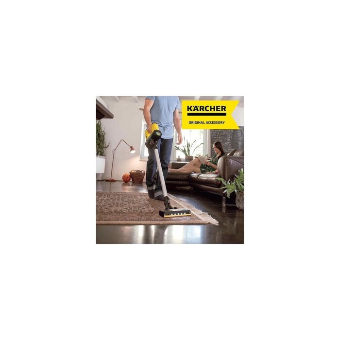 Kärcher Vc 4 Cordless Myhome, Vc 6 Cordless Ourfamily ve Vc 7 Cordless Yourmax Için Orijinal Sert Zemin Başlığı, Siyah - Görsel 3