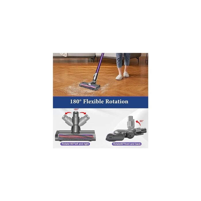 Dyson V6 DC58 DC59 DC61 DC62 DC72 DC74 ve SV04 SV06 SV09 Akülü Elektrikli Süpürge Halılar Için Ahşap ve Fayans - Görsel 5