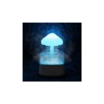 Bulutu Nemlendirici, Ayarlanabilir LED Işıklı Su Damlası Beyaz Gürültü Nemlendirme Masası Çeşmesi Başucu Uyku Rahatlatıcı Ruh Hali (Beyaz)