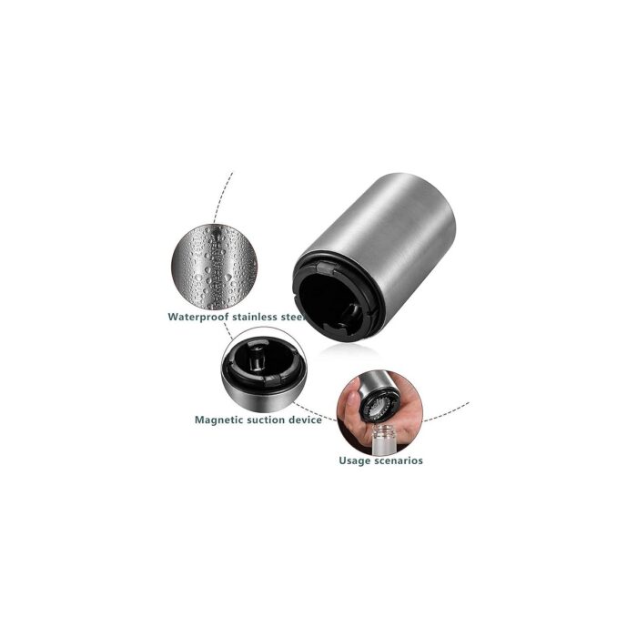 Pearl Shop Mıknatıslı Otomatik Şişe Açacağı - Görsel 3