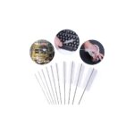 Pipet Temizleme Fırçası Pratik Bükülebilir Temizlik Fırçası Klavye Temizleme Fırçası Beyaz - Görsel 2