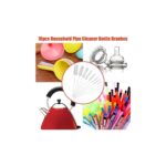 Pipet Temizleme Fırçası Pratik Bükülebilir Temizlik Fırçası Klavye Temizleme Fırçası Beyaz - Görsel 4