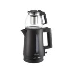 KTM-2907 Çay Yapma Makinesi, 1.8 L Kettle ve 0.9 L Demlik Kapasitesi, Siyah