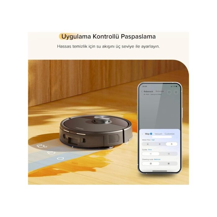 Q8 Akıllı Robot Süpürge Siyah 10.000 Pa Hyperforce Emiş Gücü, Siyah - Görsel 5