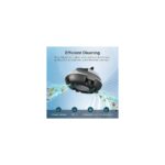 Yeraltı Havuz Için Akülü Havuz Robot Temizleyici, 5000MAH Pil 100 Dakika Ömürlü, 92㎡'ye Kadar, Maksimum Dalış Derinliği 3m, Ipx8 Su Geçirmez, Havuz Süpürgesi - Görsel 3