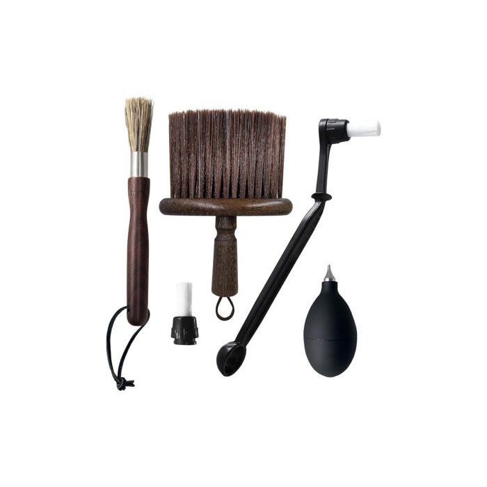 110001257262865.jpg Espresso Makinesi Temizleme Alet Seti - Bira Grubu Başkanı, Öğütücü ve Kahve Çubuğu, Hava Üfleyici (Alet Seti) Için Fırçalar - Görsel 1