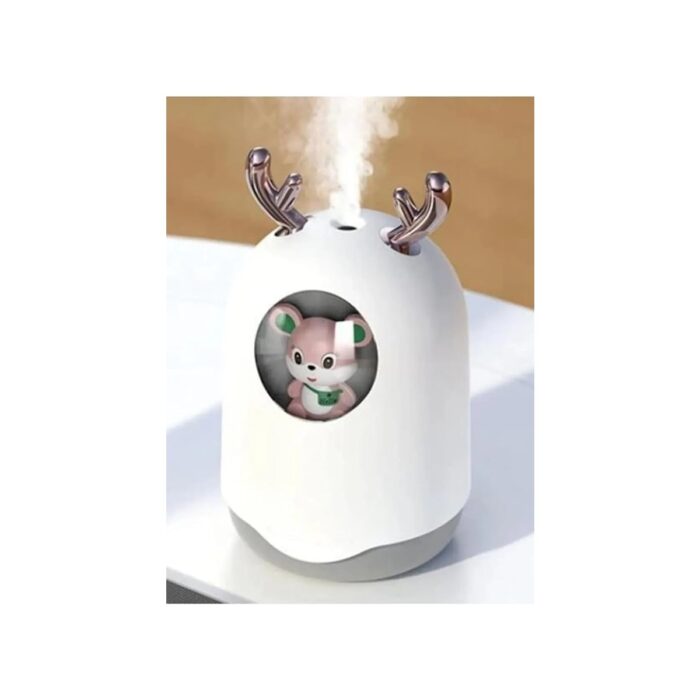 110001257617571.jpg Oda Ortam Yatak Odası Hava Nemlendirici Tavşan Evi Ultrasonik Aromaterapi Yağ Difüzörü - Görsel 1