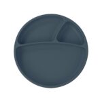 Pearl Shop Porsiyon Vakum Tabanlı Silikon Tabak Deep Blue