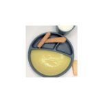 Pearl Shop Porsiyon Vakum Tabanlı Silikon Tabak Deep Blue - Görsel 2