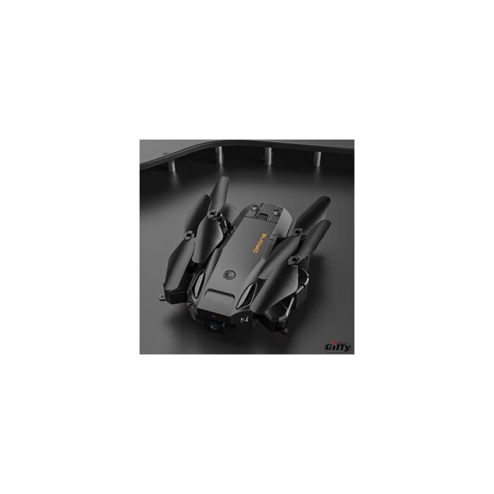 Drone 720P Hd Kameralı Drone Katlanabilir Taşıma Çantalı 4 Pervaneli Havada Sabit Kalma Özellikli (Siyah) - Görsel 5