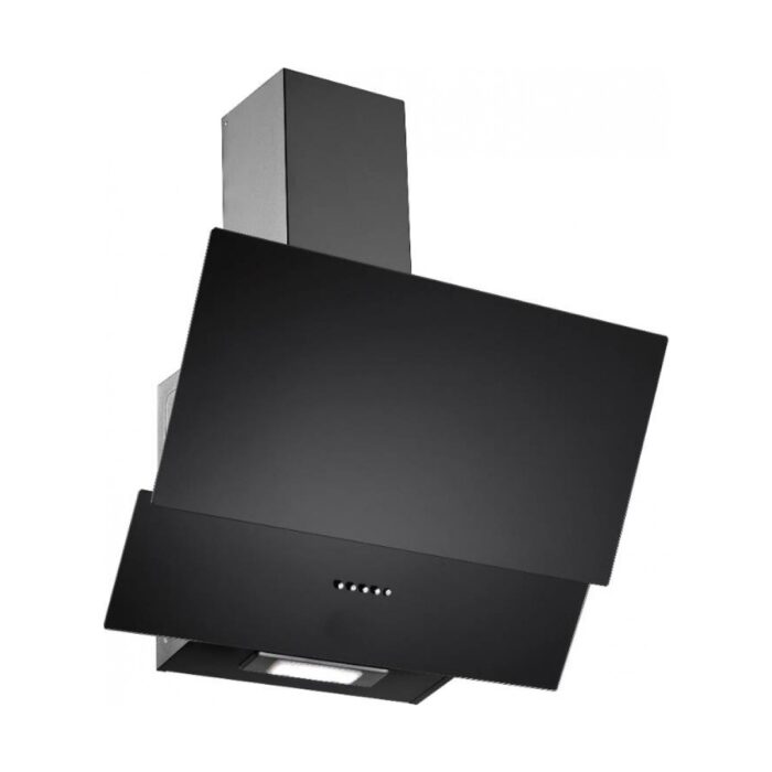 11011258056754.jpg Eminçelik Ec-Ch 1454 Pb B60 2 Camlı Siyah Davlumbaz - Görsel 1