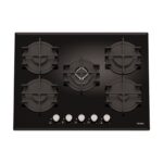 Vinola MOG.7110.111.01 Doğalgazlı Siyah Ankastre Cam Ocak