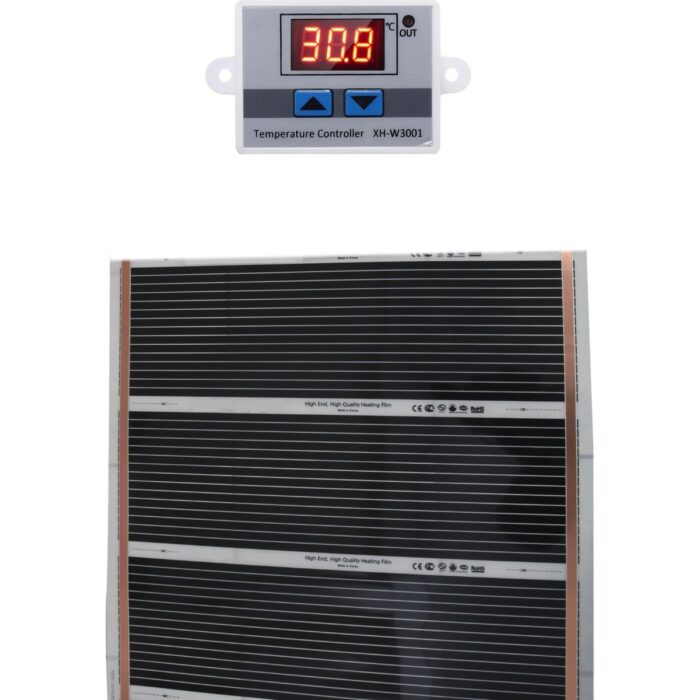 Ufuk Dağıtım 80X100 Dijital Termostatlı Halı Altı Karbon Isıtıcı - Görsel 1