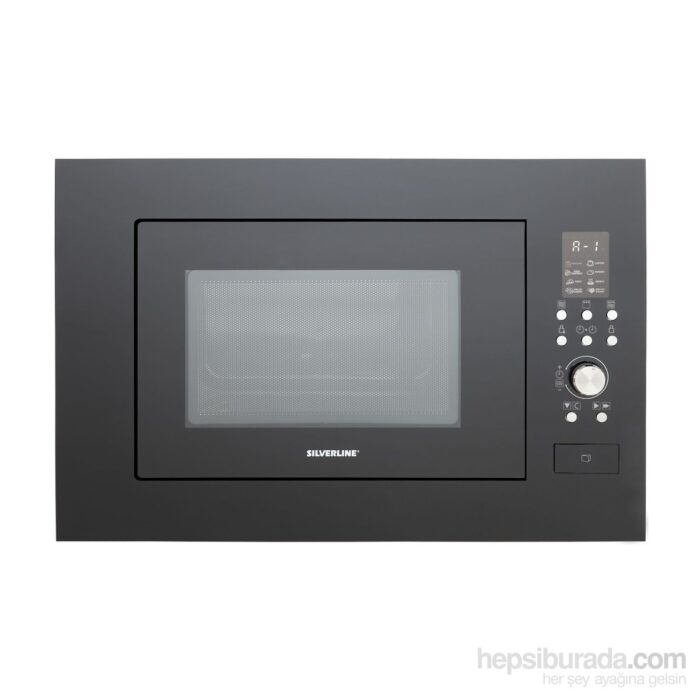 Silverline MW9018B01 23 Lt Siyah Ankastre Mikrodalga Fırın - Görsel 1