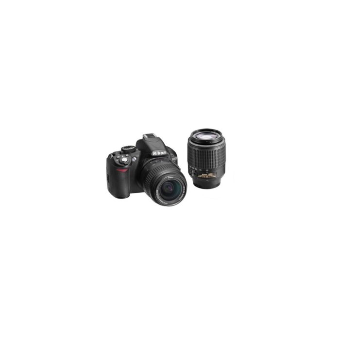 Nikon D3100 18-55mm DX + 55-200mm DX Kit 14.2 MP 3" LCD Dijital SLR Fotoğraf Makinesi - Görsel 2