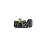 Nikon D5100 18-55mm DX + 55-200mm VR Kit 16,2 MP 3" LCD Dijital SLR Fotoğraf Makinesi