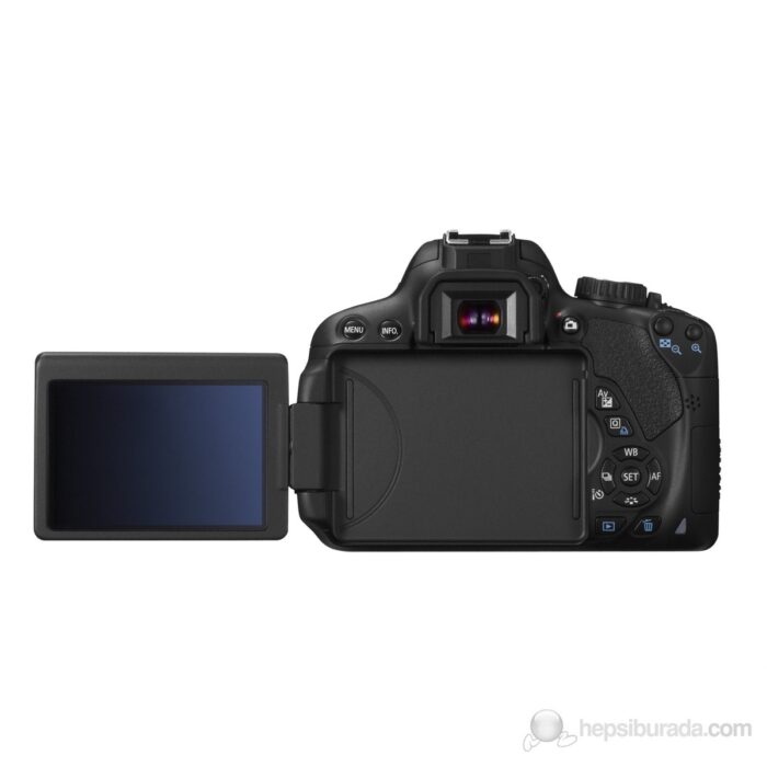 Canon Eos 650D 18-55 mm 18MP 3.0" LCD SLR Fotoğraf Makinesi(Dokunmatik Ekran) - Görsel 5