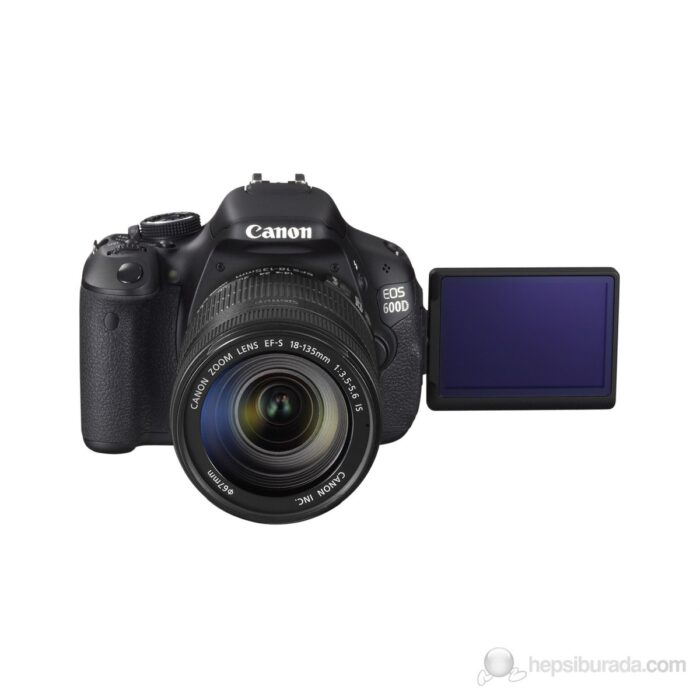 Canon Eos 600D 18-135mm IS II 18 MP 3.0" LCD SLR Dijital Fotoğraf Makinesi - Görsel 5