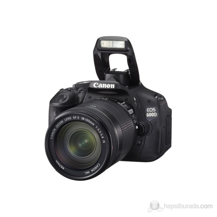Canon Eos 600D 18-135mm IS II 18 MP 3.0" LCD SLR Dijital Fotoğraf Makinesi - Görsel 3