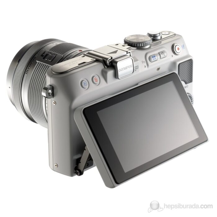 Olympus E-PL3 Gümüş+14-42mm+40-150mm Double Zoom Kit 12 MP Aynasız SLR Dijital Fotoğraf Makinesi - Görsel 3