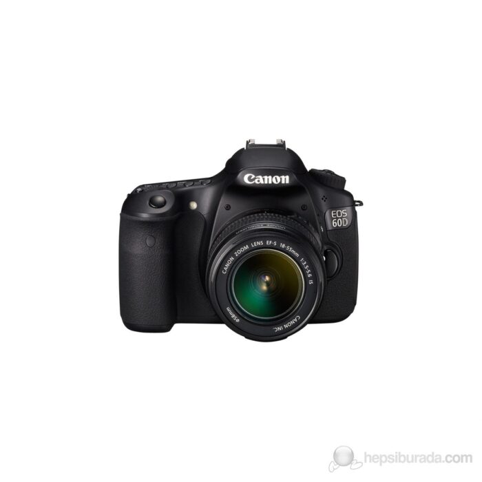 Canon EOS 60D 18-55mm IS 18 MP 3.0" LCD DSLR Dijital Fotoğraf Makinesi - Görsel 2