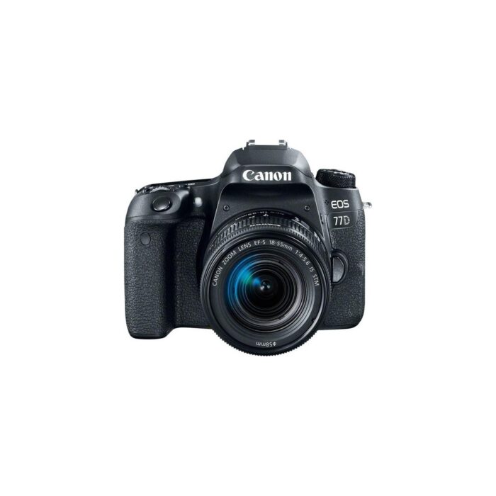 Canon EOS 77D 18-55mm f/4-5.6 IS STM Fotoğraf Makinesi İthalatçı Garantili - Görsel 1