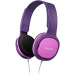 Philips SHK2000PK Kablolu Kulak Üstü Çocuk Kulaklığı 85dB - Pembe Mor