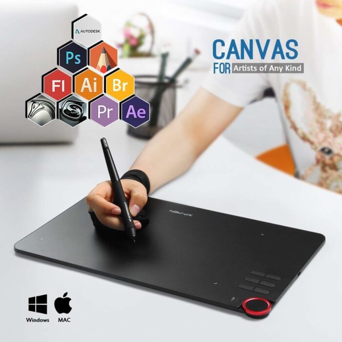 Xp-Pen Deco 03 Wireless ISM 2.4G Profesyonel Grafik Tablet - Görsel 3